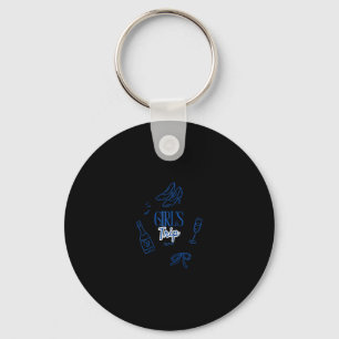 Girls Trip Qatar Weekend Vacation Keychain