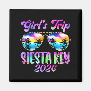 Girls Trip Siesta Key 2026 Summer Beach Weekend Magnet