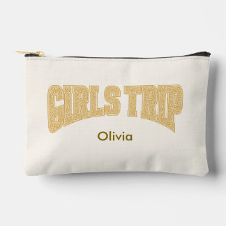 GIRLS TRIP Sunset Varsity Ditzy Floral Makeup Accessory Pouch