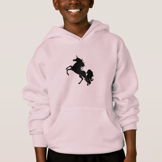 Girls unicorn hoody