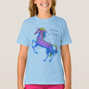 Girls Unicorn Long Sleeve T-Shirt