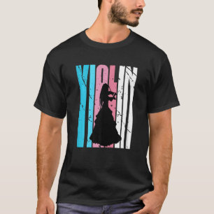 Girls Violin Orchestra Colours Teen Teammate Coach T-Shirt