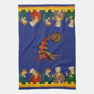 Girls Watching Kitchen Towel