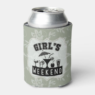 Girl's Weekend Beer Party Customize to Any Colour Can Cooler