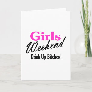 Girls Weekend Card