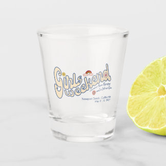 Girls Weekend Cheaper Than Therapy & Lot More Fun Shot Glass