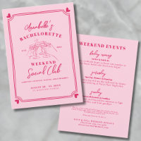 Girls Weekend Cocktail Social Club Bachelorette