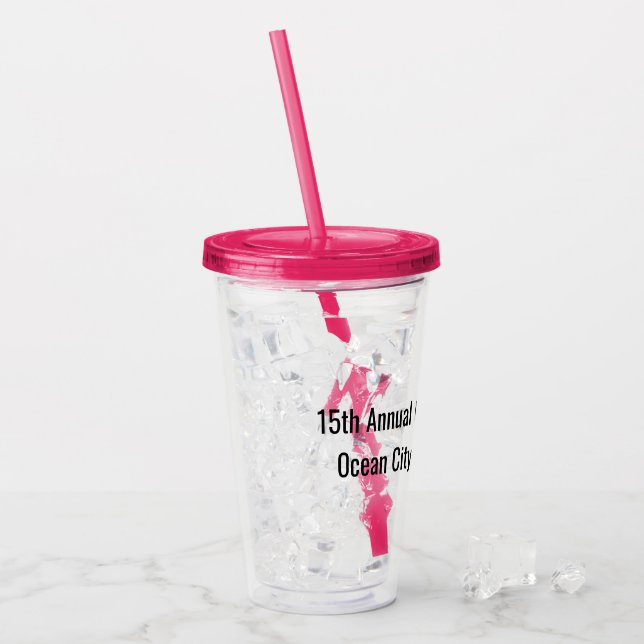 Girls Weekend Customizable Acrylic Tumbler (Front Ice)