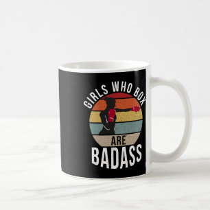 Girls Who Box Are Bad Sport Fighting Boxer Coffee Mug
