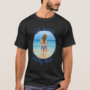 Girls Woman Bikini Clothing Ocean Beach Holiday T-Shirt