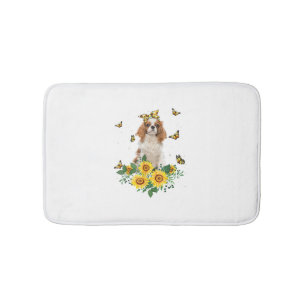 Girls Women Mom Cavalier King Charles Spaniel Dog  Bath Mat