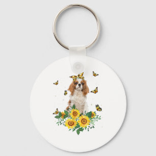 Girls Women Mom Cavalier King Charles Spaniel Dog  Keychain