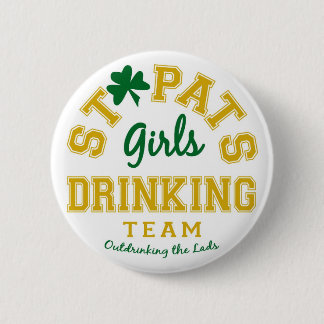 GirlsDrinkingTeam 2 Inch Round Button