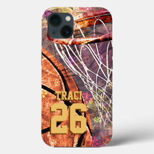 Girly Basketball iPhone 13 Case