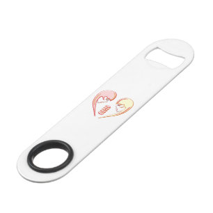 Girly BFF Karaoke Love Heart Bar Key