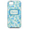 Girly Blue Floral Personalized