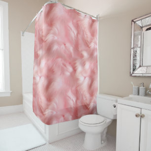 Girly Blush Pink Faux Fur Wrapping Paper