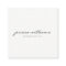 Girly Calligraphy Minimal White