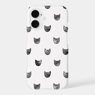 Girly Chic Cute Cat Pattern