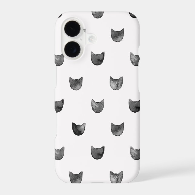 Girly Chic Cute Cat Pattern (Back)