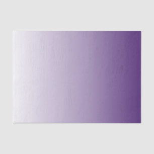 Girly Chic minimalist ombre lilac lavender purple Tissue Paper