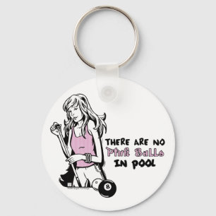 Girly Cue Keychain