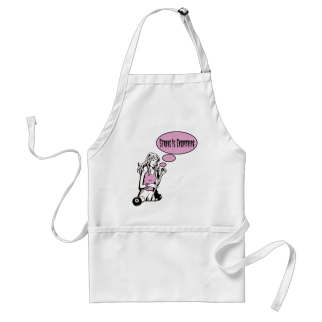 Girly Cue Standard Apron (Front)
