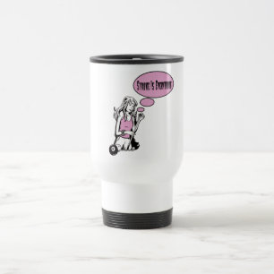 Girly Cue Travel Mug