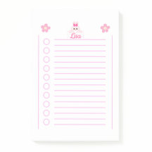 Girly Cute Little Rabbit With Personalized Name