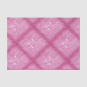 Girly Embrace Your Beautiful Quote Pink Tissue Paper