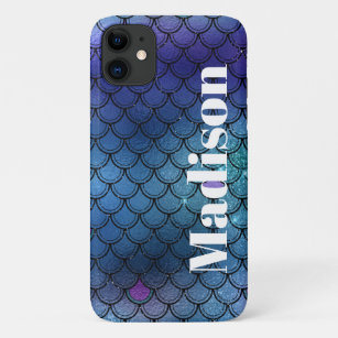 Girly Faux Glitter Mermaid Scales Pattern Case-Mat Case-Mate iPhone Case
