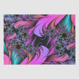 Girly Feathers Tissue Paper