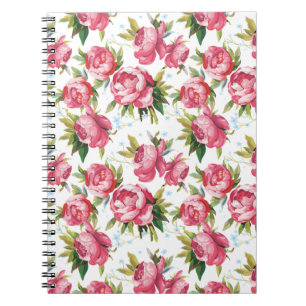 Girly Floral Notebook