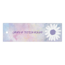  Girly floral rainbow colour customizable Ruler