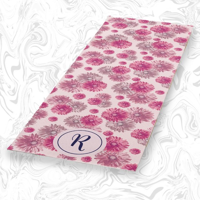 Girly Floral With Modern Pastel Flowers Gym Yoga Mat (Creator Uploaded)