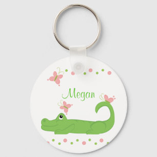 GIrly Gator Keychain