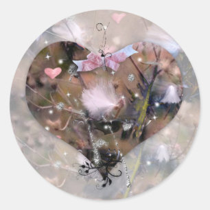 Girly Girl! Classic Round Sticker