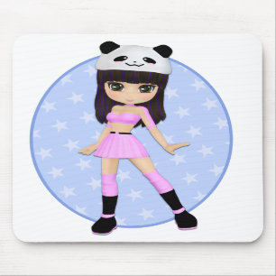 Girly Girl Debbie Mousepad