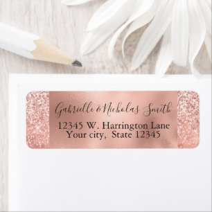 Girly Glam Blush Pink Glitter Glitz