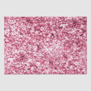 Girly Glam Pink Glitter Tissue Paper
