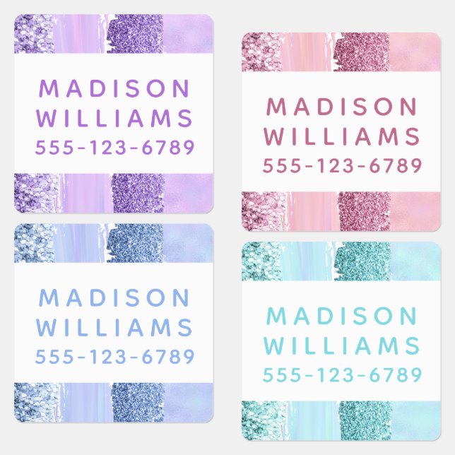 Girly Glitter Chic Modern Personalized  Clothing (Group)