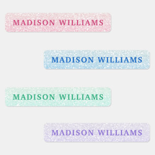 Girly Glitter Chic Modern Personalized Clothing