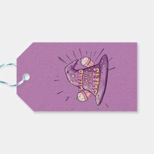 Girly Halloween - Wizard Way to the Sweets Gift Tags