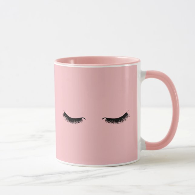 Girly Lashes and Mascara Mug (Right)