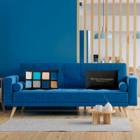 Girly Modern Blue Beachy Makeup Pallete