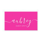 Girly Modern Calligraphy Pink