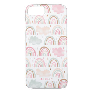 Girly Modern Rainbow Pattern Case-Mate iPhone Case