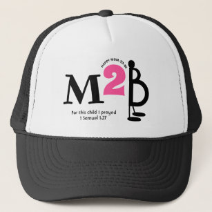 Girly Mom To Be Trucker Hat
