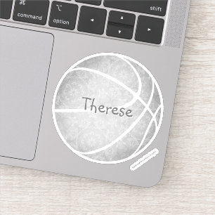 girly monochromatic grey basketball player name