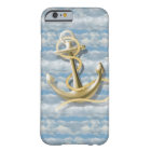 girly nautical preppy blue sky cloud anchor